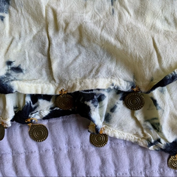 Earthbound trading co. Tie dye coin top - Picture 6 of 7